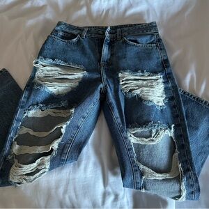 Distressed Jeans